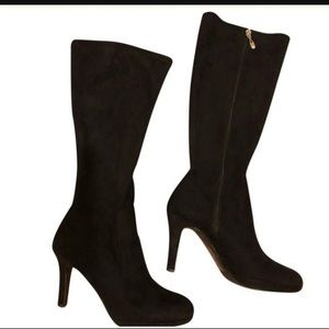 Tahari Black Suede Boots - 7.5